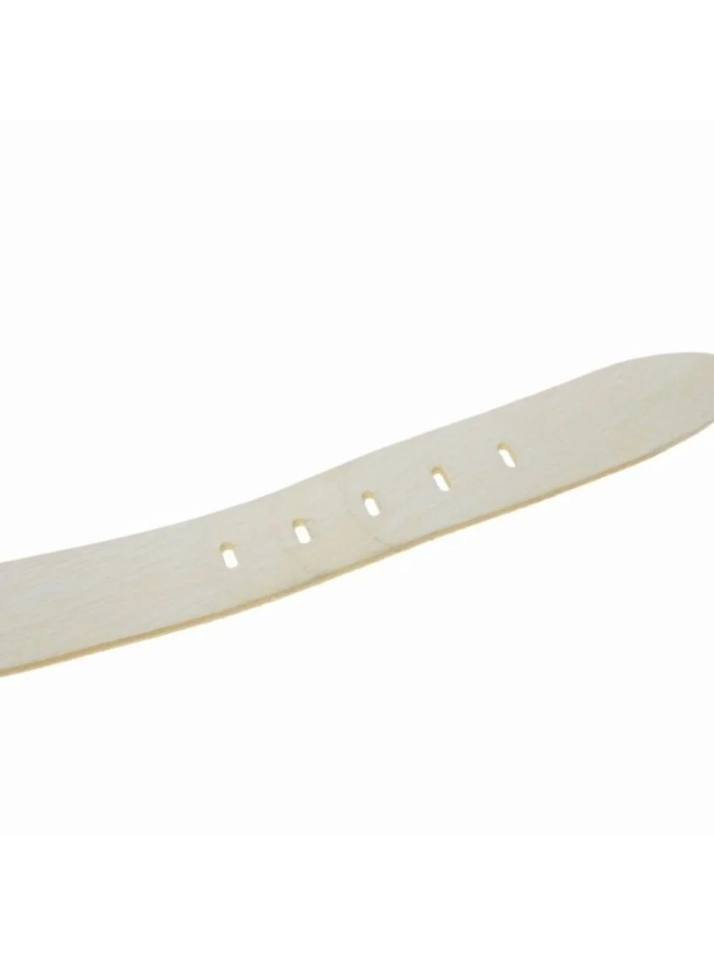 Dolce & Gabbana Leather Buckle Belt White 85